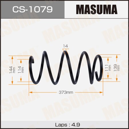 Coil spring Masuma, CS-1079