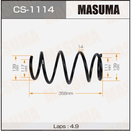 Coil spring Masuma, CS-1114