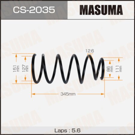 Coil spring Masuma, CS-2035