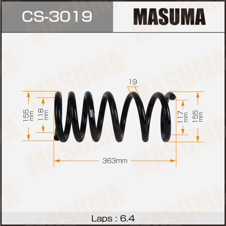 Coil spring Masuma, CS-3019