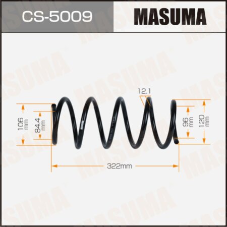 Coil spring Masuma, CS-5009
