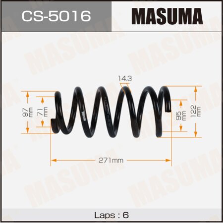 Coil spring Masuma, CS-5016