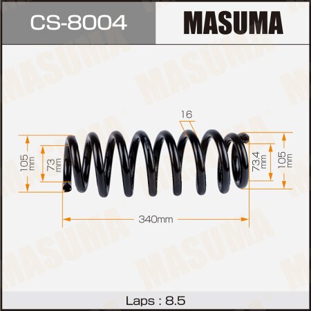 Coil spring Masuma, CS-8004