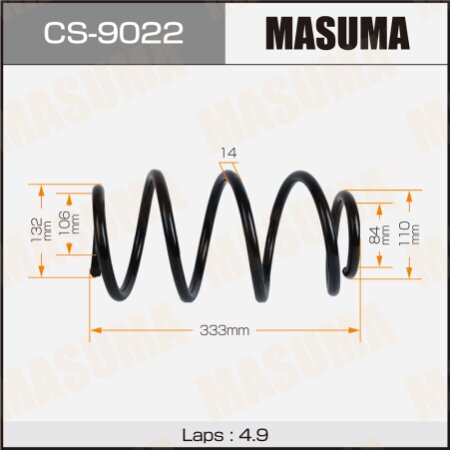 Coil spring Masuma, CS-9022