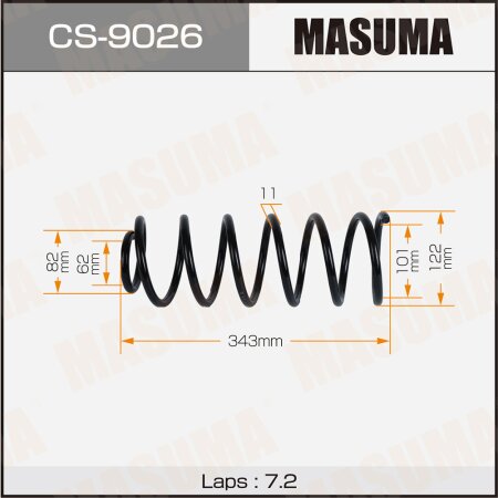 Coil spring Masuma, CS-9026
