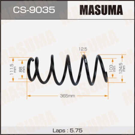 Coil spring Masuma, CS-9035