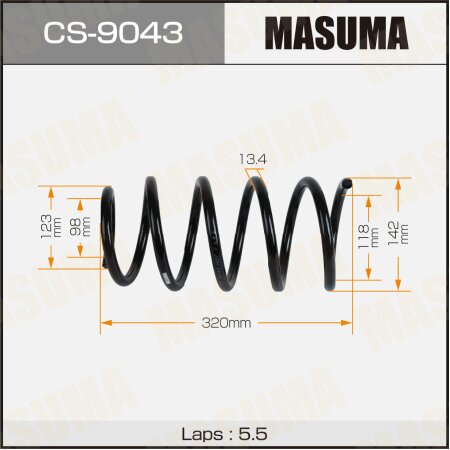 Coil spring Masuma, CS-9043