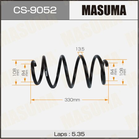 Coil spring Masuma, CS-9052