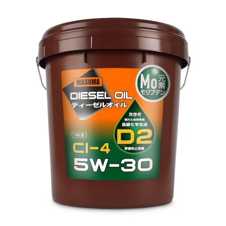 Engine oil MASUMA 5W30 D2 CI-4 diesel, synthetics 18L, D-5010E