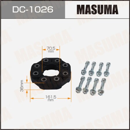 Cardan transmission coupling Masuma, DC-1026