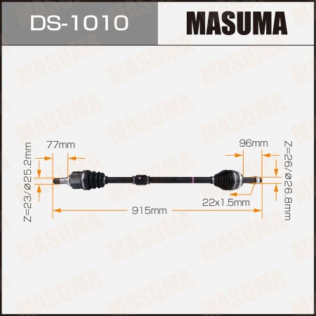 Drive shaft Masuma, DS-1010