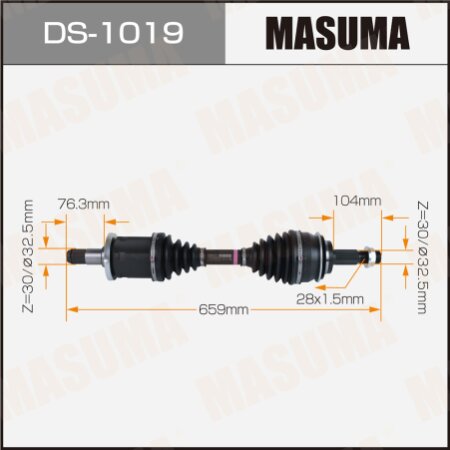Drive shaft Masuma, DS-1019