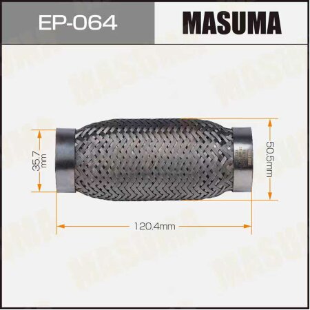 Flex pipe Masuma 2-layer 35x120, EP-064