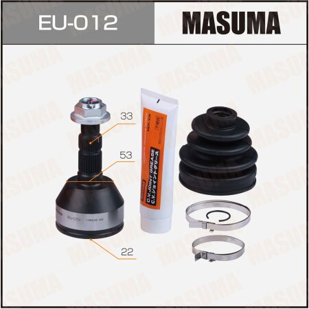 CV joint (outer) Masuma , EU-012
