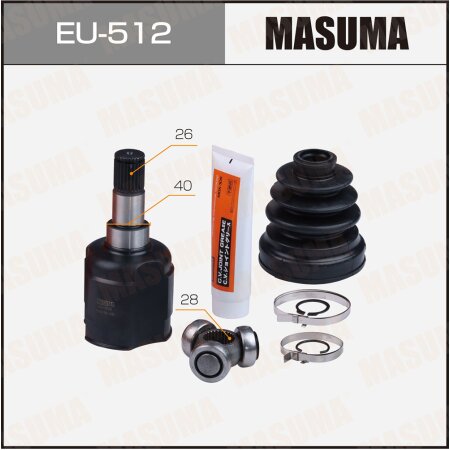 CV joint  (inner) Masuma, EU-512