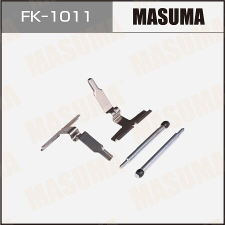 Mounting set of brake pad retainers Masuma, FK-1011