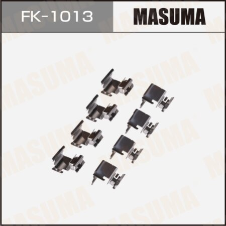 Mounting set of brake pad retainers Masuma, FK-1013