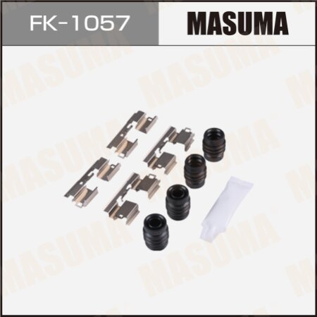 Mounting set of brake pad retainers Masuma, FK-1057
