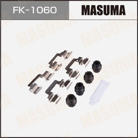 Mounting set of brake pad retainers Masuma, FK-1060
