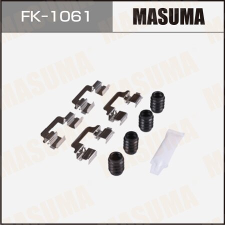 Mounting set of brake pad retainers Masuma, FK-1061