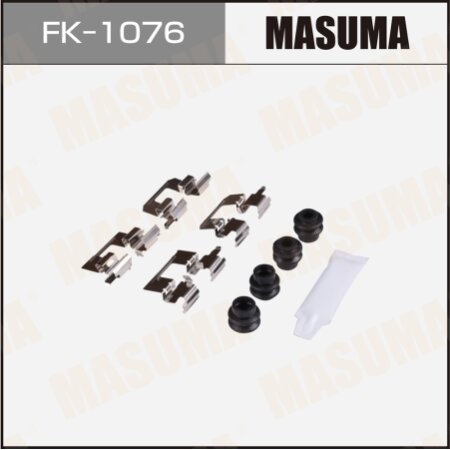 Mounting set of brake pad retainers Masuma, FK-1076