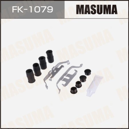 Mounting set of brake pad retainers Masuma, FK-1079