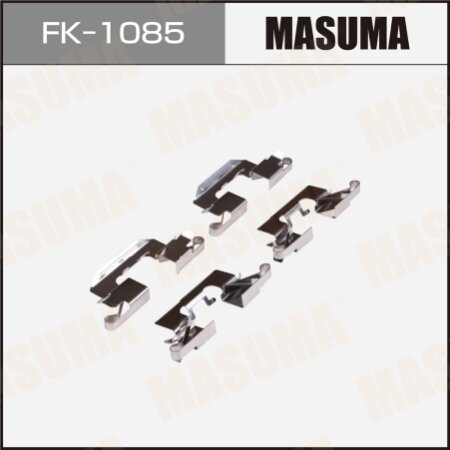 Mounting set of brake pad retainers Masuma, FK-1085