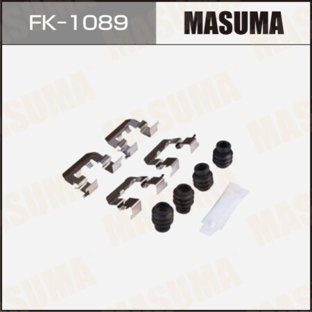 Mounting set of brake pad retainers Masuma, FK-1089