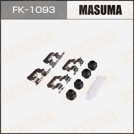 Mounting set of brake pad retainers Masuma, FK-1093