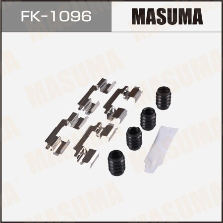 Mounting set of brake pad retainers Masuma, FK-1096