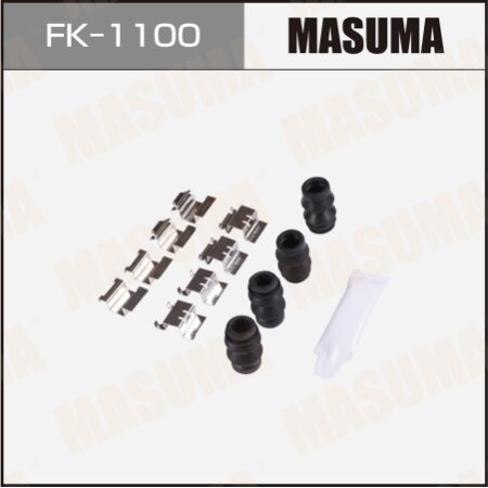 Mounting set of brake pad retainers Masuma, FK-1100