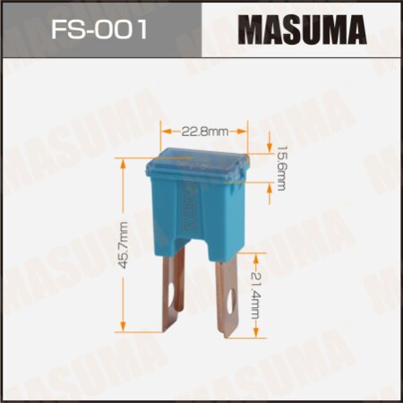 Car fuse Masuma, PAL 20A (Male), FS-001
