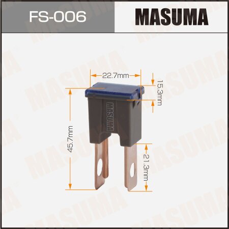 Car fuse Masuma, PAL 70A (Male), FS-006