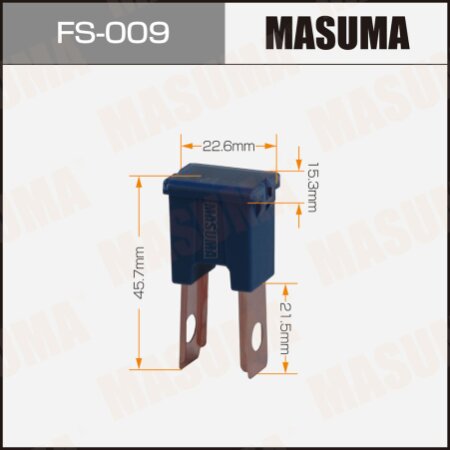 Car fuse Masuma, PAL 100A (Male), FS-009