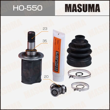 CV joint  (inner) Masuma, HO-550