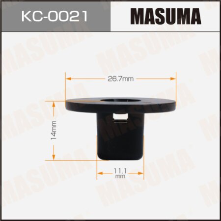 Retainer clip Masuma plastic, KC-0021