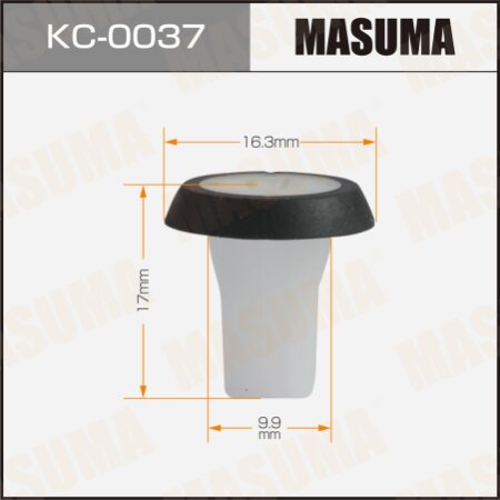Retainer clip Masuma plastic, KC-0037