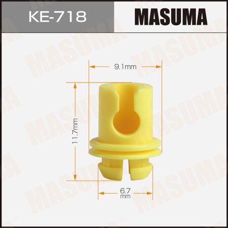 Retainer clip Masuma plastic, KE-718