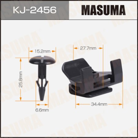 Retainer clip Masuma plastic, KJ-2456