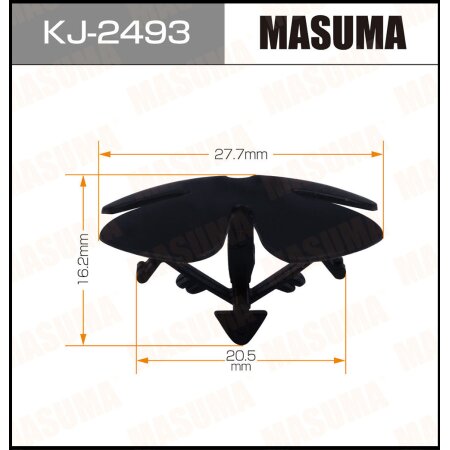 Retainer clip Masuma plastic, KJ-2493