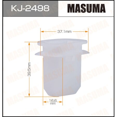 Retainer clip Masuma plastic, KJ-2498