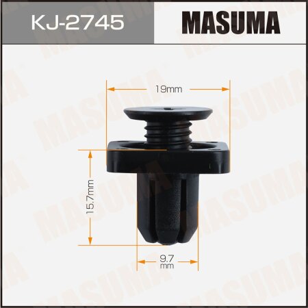 Retainer clip Masuma plastic, KJ-2745