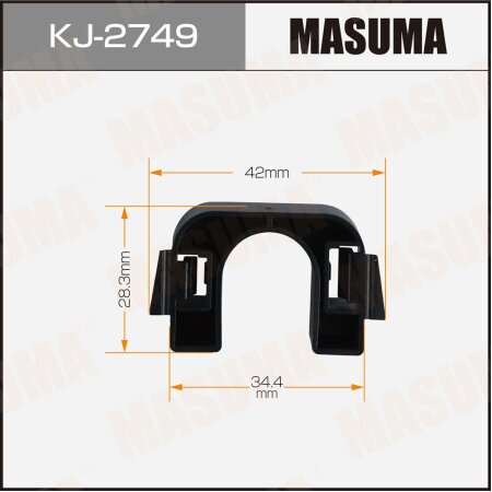 Retainer clip Masuma plastic, KJ-2749