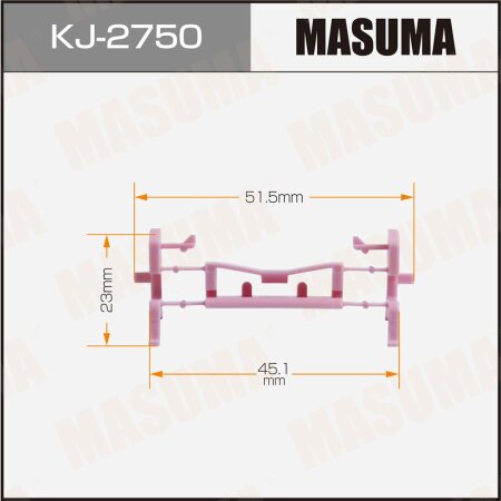 Retainer clip Masuma plastic, KJ-2750