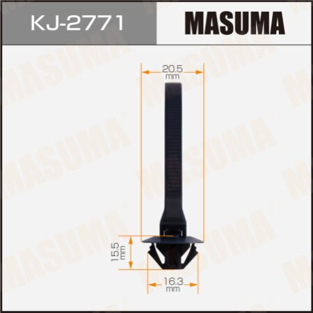 Retainer clip Masuma plastic, KJ-2771