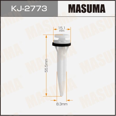 Retainer clip Masuma plastic, KJ-2773