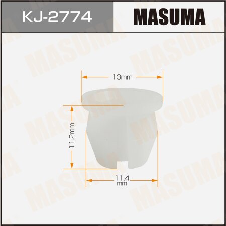 Retainer clip Masuma plastic, KJ-2774