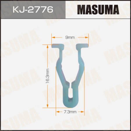 Retainer clip Masuma plastic, KJ-2776