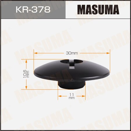 Retainer clip Masuma plastic, KR-378