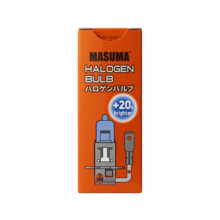 Hi-temp bulb Masuma BLUE SKYGLOW H3 12v 55W (4200K), L130
